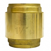 Клапан обратный пружинный STI 40 (латунный шток)
