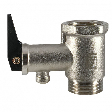 Клапан предохранительный для бойлера STI 1/2” с ручкой спуска